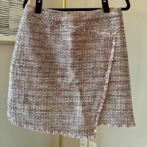 Halogen Tweed Mini Skirt